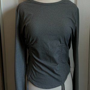 grey long sleeve